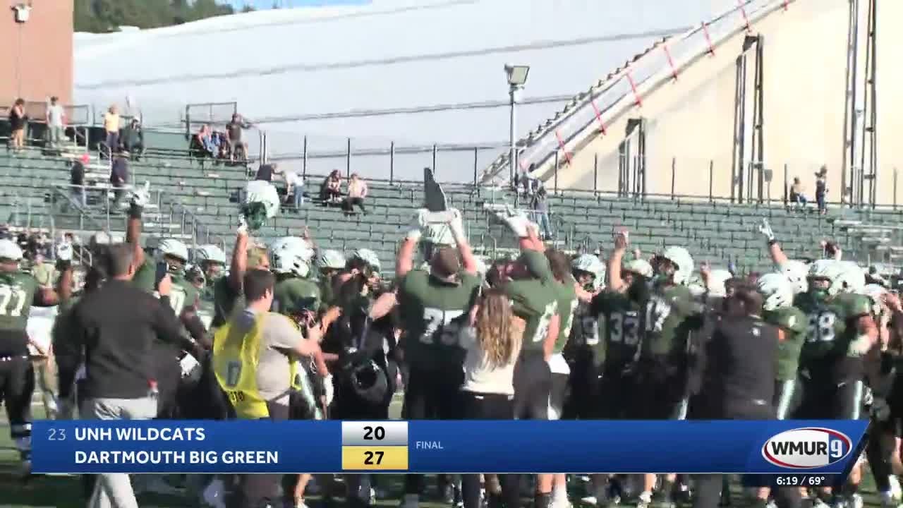 Dartmouth football tops UNH in Granite Bowl