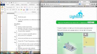 pl1.2 LightBot Lessons