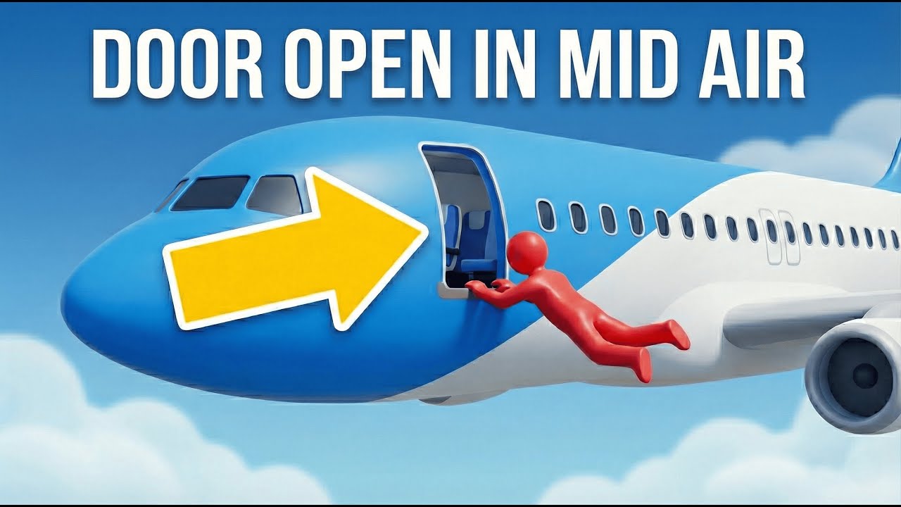 Plane Door Open at 35,000 Feet! | Here’s What Really Happens ?