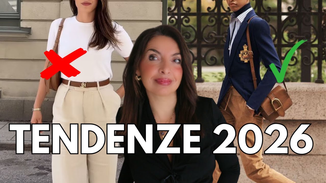 TENDENZE MODA 2026: CAMBIA TUTTO!