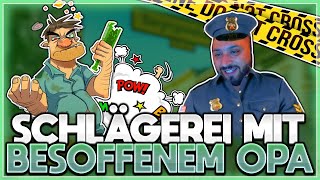 BETRUNKENER RENTNER will mich BOXEN!