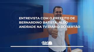 Interview with the Mayor of Bernardino Batista, Aldo Andrade, on TV Diário do Sertão screenshot 4