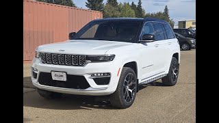 SOLD!!! New 2025 Jeep Grand Cherokee Summit Reserve, stk 677280, for sale in High Prairie, Alberta.