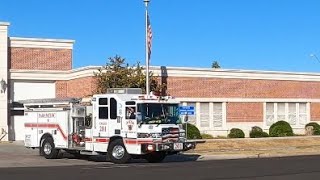 Mesa Fire dept, Engine 201 responding