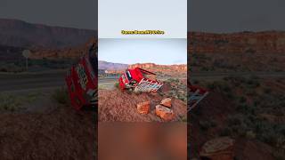 Detikdetik Truk Pengangkut Pasir Dan Batu Terguling  beamngdrive trukoleng shorts