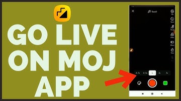 How To Go Live on Moj App