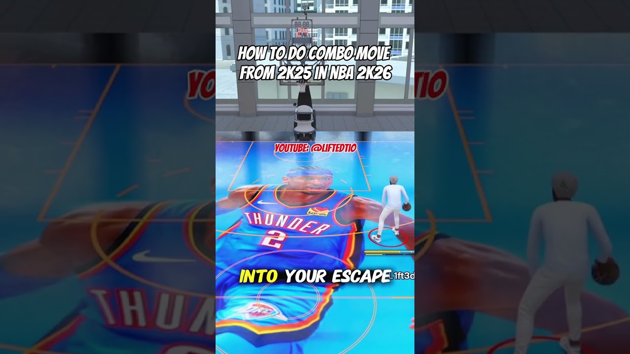 how to do combo move on nba2k26 