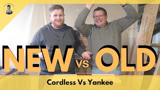 OLD VS NEW- Modern Cordless Vs Yankee Screwdriver. Which is Top Lion