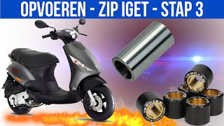 Opvoeren - Piaggio Zip Iget Stap 3