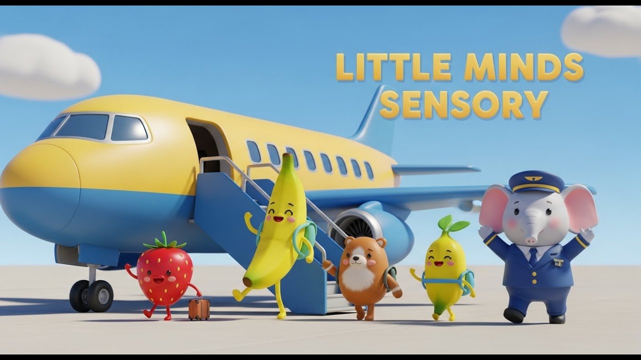 Baby Sensory 🍓🌼 Infant Visual Stimulation | Baby Fruit Dancing Spring Video 🌸