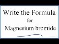 Magnesium Bromide and Ionic Compounds