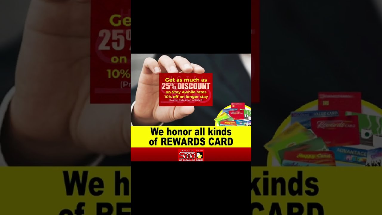 Hotel Sogo Rewards Cards Discount Promo