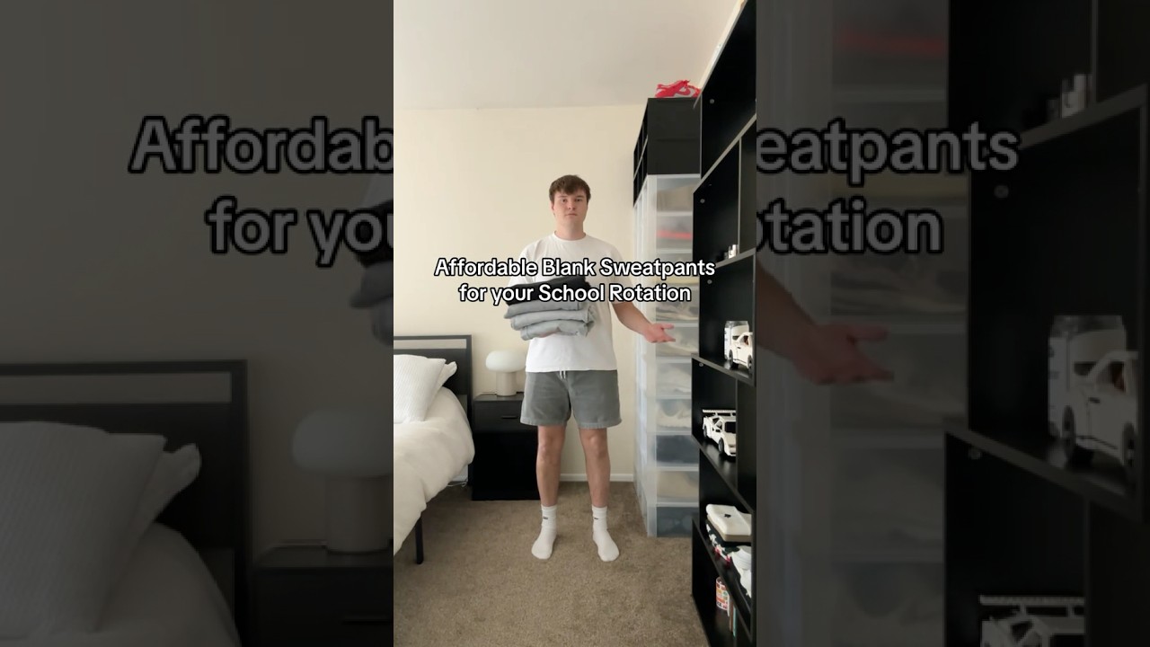 Affordable Blank Sweatpants For Your School Rotation 