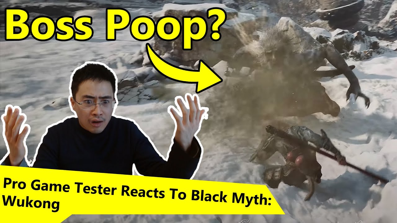 Game Tester Reacts To Black Myth Wukong Gameplay - Professional Game Project Manager