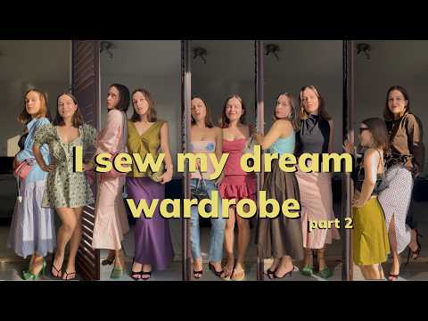 I made my DREAM wardrobe from scratch part 2