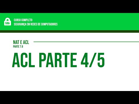 7.8 - NAT e ACL - ACL Parte 4/5