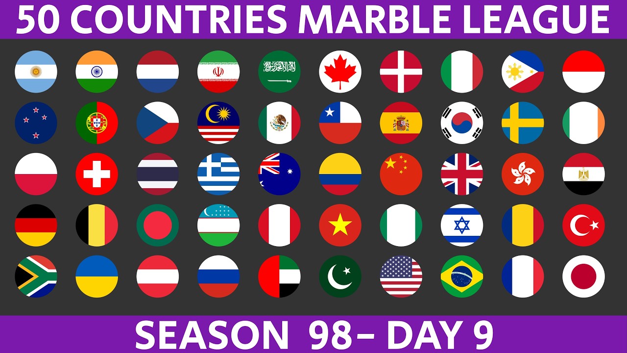 Лига мраморных гонок 50 стран, 98 сезон, день 9/10, мраморная гонка в Алгоду.