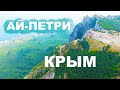 Вид с Ай-Петри на море и Ялту! КРЫМ! Канатная дорога на вершину! Самые красивые места в Крыму!