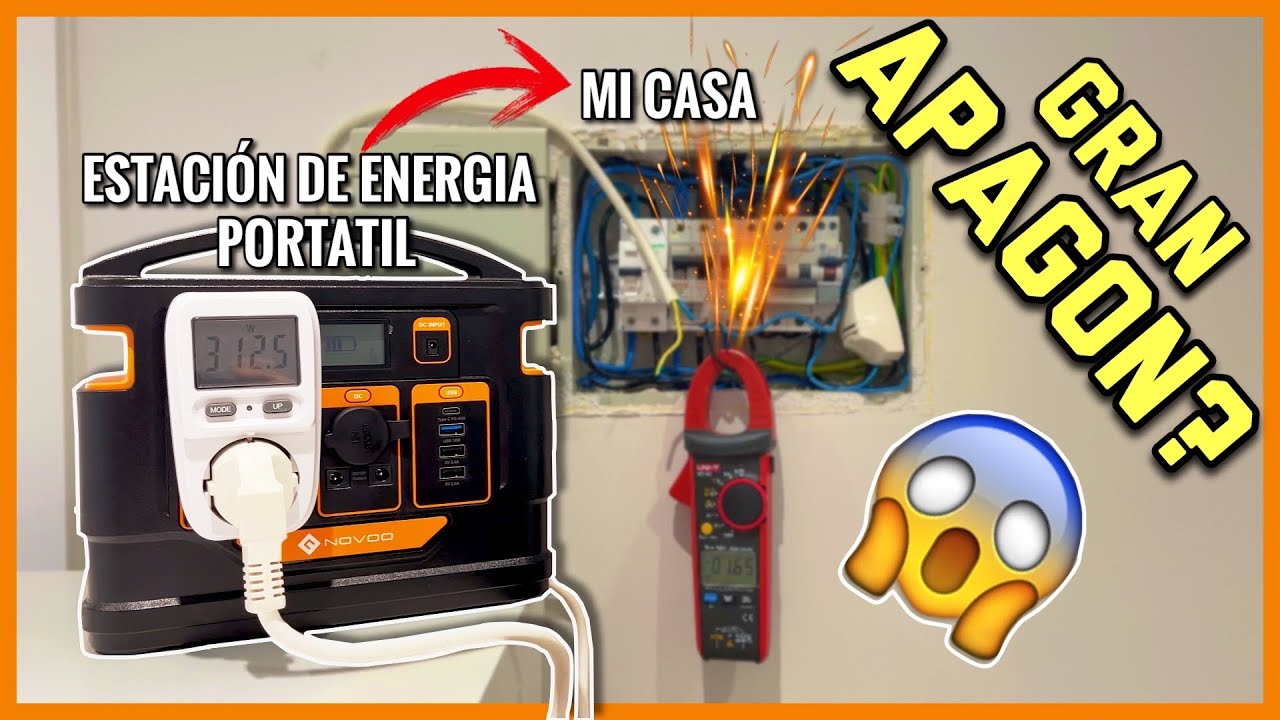 Oblongo familia nacionalismo Enchufo MI CASA a una Estación de Energía Portátil y PASA ESTO! 🔥🔥🔥 -  YouTube