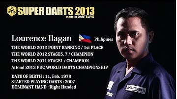 Lourence Ilagan - SUPER DARTS 2013 Player Introduction Video