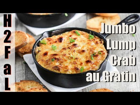 Amazing Appetizers | JUMBO LUMP CRAB AU GRATIN | How To Feed a Loon