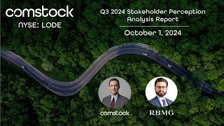Comstock Inc. 3Q24 Stakeholder Perception Analysis Report