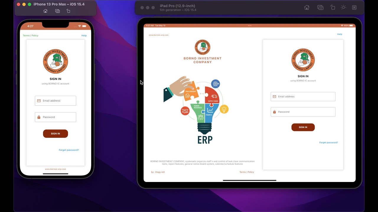 BORNO INVESTMENT COMPANY ERP SOFTWARE YouTube