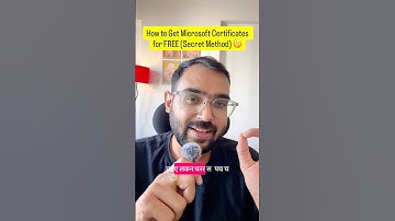 How to Get Microsoft Certificates for FREE (Secret Method) 🤫