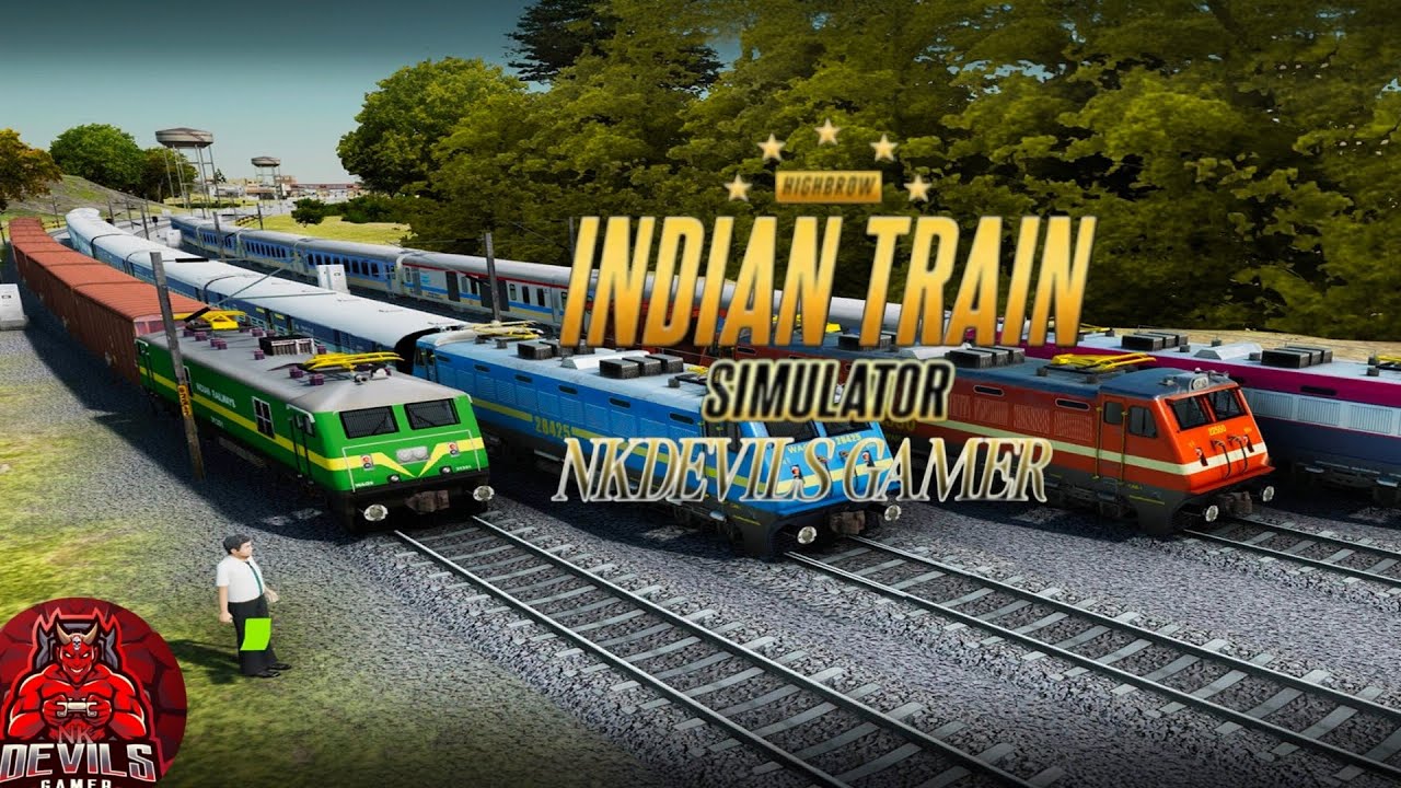 India train simulator NKDEVILS GAMER IN TAMIL