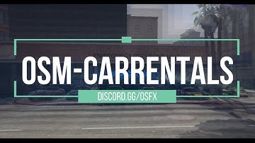 QBUS x OSM | CAR RENTALS | PREVIEW + GUIDE