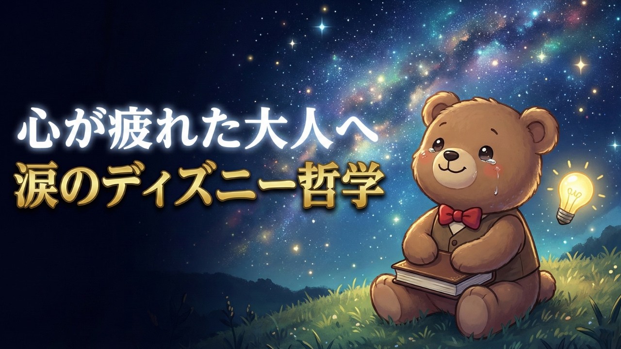 【ディズニー哲学】自己肯定感を上げる教え