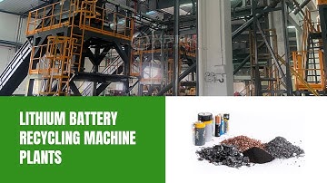 Lithium Battery Recycling Machine Production Workshop & Battery Recycling Machine Video