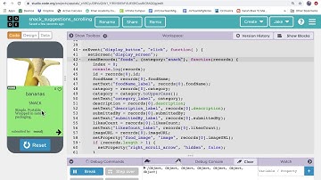 App Lab - Read Only Some Records From a Database