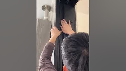 Video lắp đặt cửa trượt không ray 3 cánh Slim cao cấp