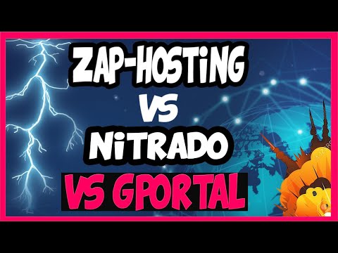 ? GPORTAL vs NITRADO vs ZAP HOSTING (comparativa, cual es mejor?)