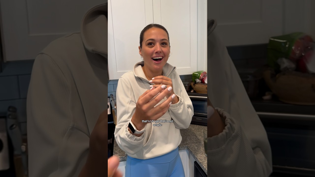 asking my wife if she got funny bunny or bubble bath nails 