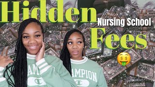 HOW MUCH DOES NURSING SCHOOL COST || THE HIDDEN FEES OF THE ADN PROGRAM (A TRUE ESTIMATE) 🤑