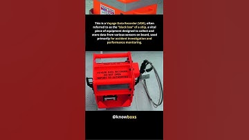 Voyage Data Recorder (VDR) – The Black Box of Ships