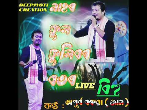 NAHOR PHOOL FULIBOR BOTOR Non- Stop Live Bihu Songs By Apurba Baruah (Jaan) Part :- 1
