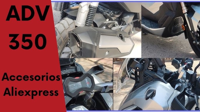 CHUCHES, artilugios económicos y fáciles de instalar en la Honda ADV 350 /  Easy gadgets ADV 350. 