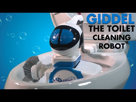 Introducing Giddel Toilet Cleaning Robot