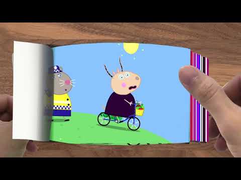 FLIPBOOK George And Peppa Grow A Dinosaur Peppa Pig Official Channel018