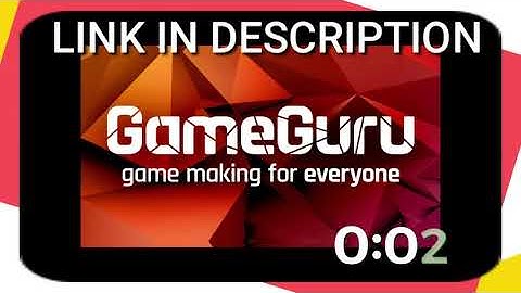GAMEGURU Free Game Creating Software on Steam | Till 7 Sep 2020 | Hurry Up | Add to Steam Library