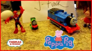 SPIDERMAN Thomas & Friends Minis Peppa Pig GOLDEN THOMAS