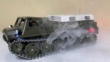 GAZ 71 (GT-SM) WPL RC E1 Fully Upgraded The Only One In the World! Highly Modified