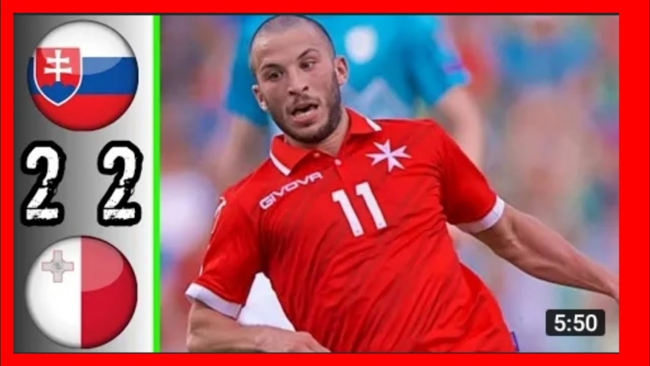 SLOVAKIA VS MALTA 22 ALL GOAL EXTEND HIGHLIGHTS YouTube