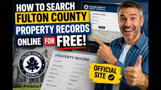 How to search Fulton County property records online for free