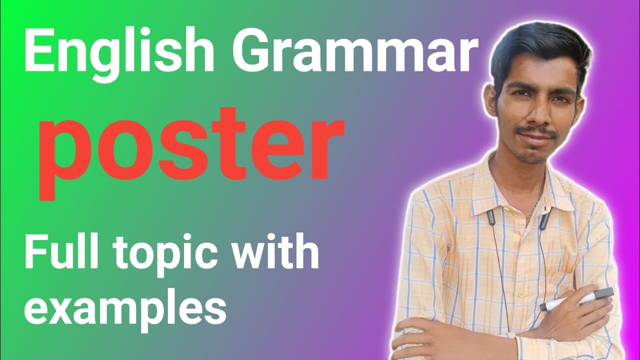 poster making class 11th/ 12th how to make poster in english