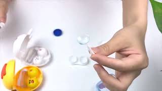 Clear Soft Contact Lens For 1 Year Use With Power