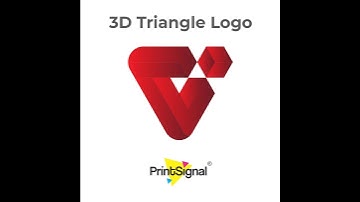 3D Logo Design Tutorial for Beginners Adobe illustrator #PrintsGuide #PrintSignal
